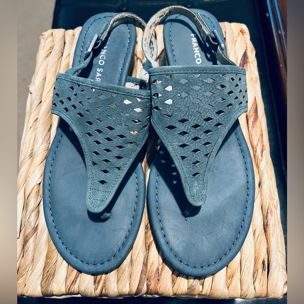 Franco Sarto Suede Sandals